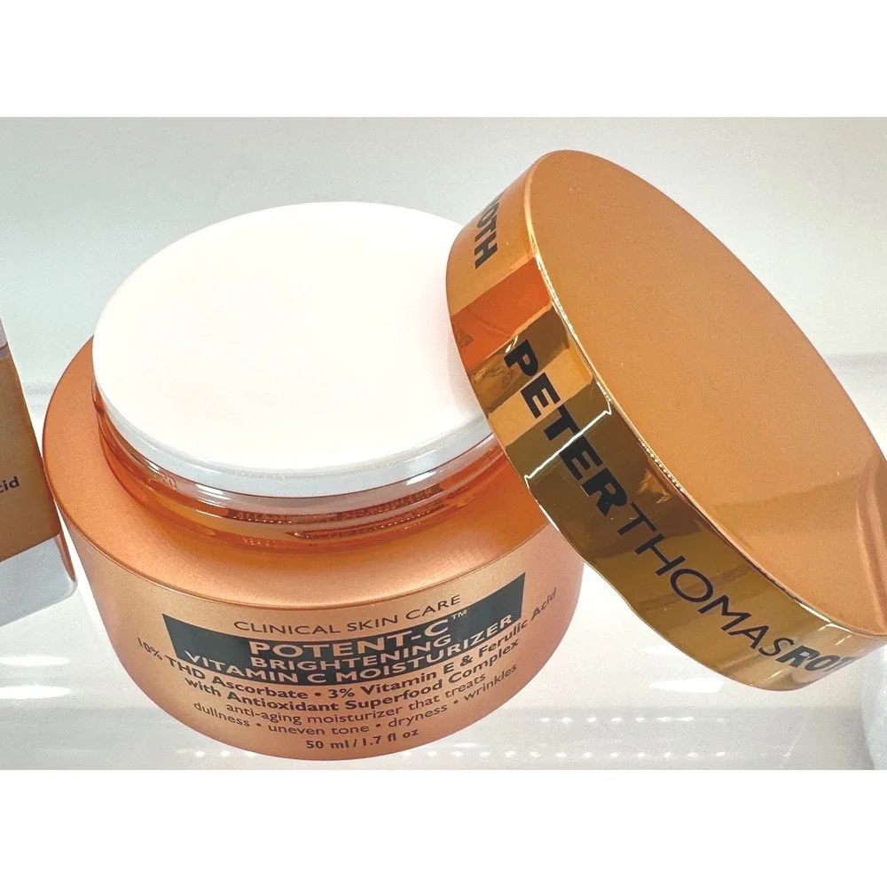 Peter Thomas Roth Potent-C Moisturizer Women 1.7oz Orange‎ Brightening Vitamin C